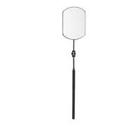 Mirrour - Espejo de maquillaje extra grande para extensiones de pestañas, accesorios de extensión de pestañas de acero inoxidable desmontable, herramientas de extensión