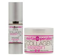 Mirta de Perales Juego de crema de ojos de colágeno elastina + crema facial y cuello