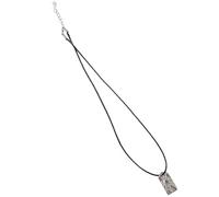 Mirweon Collar con colgante de carta de tarot de acero inoxidable con diseños de rayos de sol para entusiastas de la moda y estilos místicos