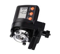 Mirweon Contador digital de línea de pesca de alta precisión con rueda de aleación, apagado automático y abrazaderas de 5-17 mm para carretes de cebo, monitor de línea de pesca de kayak