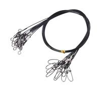 Mirweon Wire Leader Line Leaders - Aparejos de pesca en agua salada, líder de alambre de alta resistencia para señuelos, líderes de pesca profesionales con pivotes