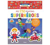 Mis 250 pegatinas de superhéroes