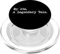 Mis abdominales, un cuento legendario - Entrenamiento cómico PopSockets PopGrip para MagSafe
