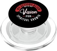 Mis acciones se alinean con mi visión para el Crecimiento Espiritual Consciente PopSockets PopGrip para MagSafe