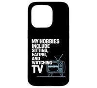 Mis aficiones iban a Explorar la televisión Carcasa para iPhone 15 Pro