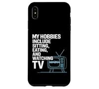 Mis aficiones iban a Explorar la televisión Carcasa para iPhone XS MAX