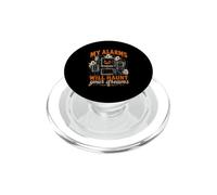 Mis alarmas perseguirán Tus sueños Enfermera de UCI de Halloween PopSockets PopGrip para MagSafe