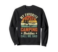 Mis amigos de campamento favoritos me llaman papá divertido Día del Padre Sudadera