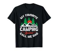 Mis Amigos de Campamento Favoritos me Llaman papá Vintage Camiseta