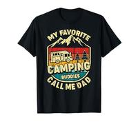 Mis Amigos de Campamento Favoritos me Llaman papá Vintage Camiseta