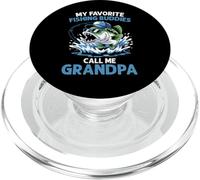 Mis amigos de pesca favoritos me llaman abuelo pescador divertido PopSockets PopGrip para MagSafe