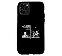 Mis amigos disfrutando de pasatiempos apropiados para la edad Comparar conmigo Carcasa para iPhone 11 Pro