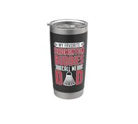 Mis amigos favoritos del bádminton, amante del voladizo, el bádminton Vaso térmico de acero inoxidable de doble pared