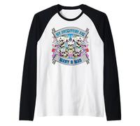 Mis antepasados Son Muchos y Locos Camiseta Manga Raglan