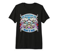Mis antepasados Son Muchos y Locos Camiseta Premium