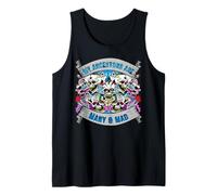 Mis antepasados Son Muchos y Locos Camiseta sin Mangas
