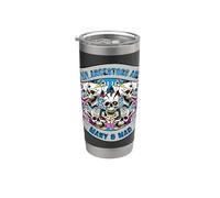 Mis antepasados son muchos y locos Vaso térmico de acero inoxidable de doble pared