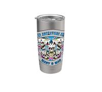 Mis antepasados son muchos y locos Vaso térmico de acero inoxidable de doble pared