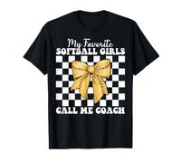 Mis chicas favoritas de softbol me llaman entrenador Entrenador de softbol Camiseta