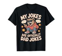 Mis Chistes Son Oficialmente Chistes de papá Esperando Padre 2026 Camiseta