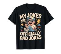 Mis Chistes Son Oficialmente Chistes de papá Esperando Padre 2026 Camiseta
