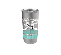 Mis cinturones negros del futuro favoritos me llaman maestro de las artes marciales Vaso térmico de acero inoxidable de doble pared