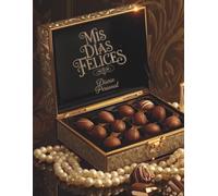 Mis Días Felices- Diario Personal: Cuaderno Vintage con Elegante Diseño de Chocolate, 8,5x11 pulgadas, 100 Páginas con Líneas. Regalo Perfecto para el Día de la Mujer. (Vintage Premium Selection)