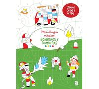 MIS DIBUJOS MÁGICOS-BOMBEROS Y BOMBERAS (MIS DIBUJOS MÁGICOS-PINTAR CON CÓDIGOS)