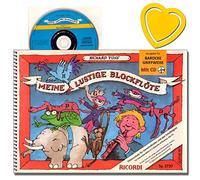 Mis divertidas flauta dulce soprano (mango barroco) con CD para escuchar y jugar - Autor: Richard Voss - con colorido clip en forma de corazón - SY2737 9790204227372