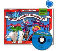 Mis divertido Flauta dulce banda 1 - Flauta dulce soprano (digitación alemana) Escuela o para preescolares y el Cole con CD y herzförmiger - Partituras sy2738 9790204227389