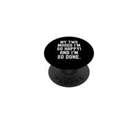 mis Dos Estados de ánimo Soy Tan Feliz y Estoy Tan Hecho Mujeres relacionadas PopSockets PopGrip Adhesivo