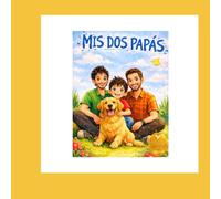 Mis dos papás: Una historia sobre la diversidad de familias y el amor en todas sus formas.