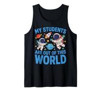 Mis Estudiantes están Fuera de Este Espacio Mundial Camiseta sin Mangas
