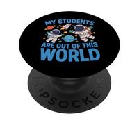Mis Estudiantes están Fuera de Este Espacio Mundial PopSockets PopGrip Adhesivo