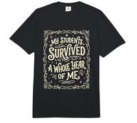 Mis Estudiantes sobrevivieron a Todo un año de mí Profesor Retro Comfort Colors Adult Heavyweight T-Shirt