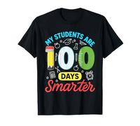 Mis Estudiantes Son 100 días más Inteligentes 100 días de Maestros de Escuela Camiseta