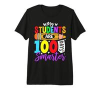 Mis Estudiantes Son 100 días más Inteligentes Camiseta Premium