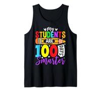 Mis Estudiantes Son 100 días más Inteligentes Camiseta sin Mangas