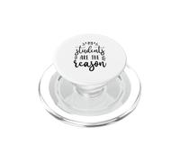 Mis Estudiantes Son la razón por la Que la educación Escolar de Maestros PopSockets PopGrip para MagSafe