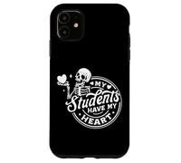 Mis Estudiantes Tienen mi Esqueleto de corazón Carcasa para iPhone 11