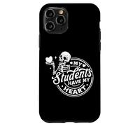 Mis Estudiantes Tienen mi Esqueleto de corazón Carcasa para iPhone 11 Pro