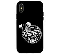 Mis Estudiantes Tienen mi Esqueleto de corazón Carcasa para iPhone X/XS