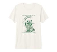 Mis expectativas Son Bajas Pero mi decepción es Raccoon Camiseta Premium