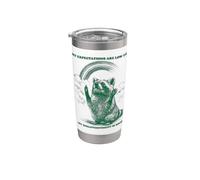 Mis expectativas son bajas pero mi decepción es Raccoon Vaso térmico de acero inoxidable de doble pared