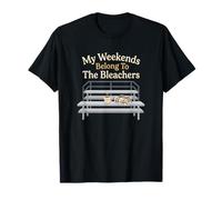 Mis Fines de Semana Pertenecen a The Bleachers Sports Parent Camiseta