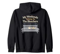 Mis Fines de Semana Pertenecen a The Bleachers Sports Parent Sudadera con Capucha