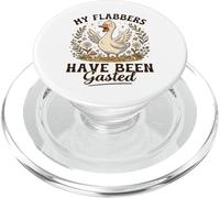 Mis Flabbers Han Sido Gasted Funny Goose Meme PopSockets PopGrip para MagSafe