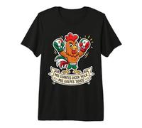 Mis Guantes Dicen Hola Mis Golpes Adiós Boxeo Mexicano Camiseta Premium