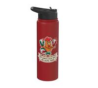 Mis Guantes Dicen Hola Mis Golpes Adiós Boxeo Mexicano Stainless Steel Insulated Water Bottle