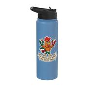 Mis Guantes Dicen Hola Mis Golpes Adiós Boxeo Mexicano Stainless Steel Insulated Water Bottle